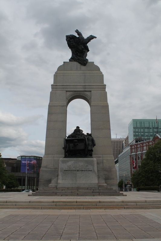 The National War Memorial. Click for full size. The National War Memorial image. Click for full size.