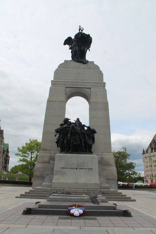 The National War Memorial. Click for full size. The National War Memorial image. Click for full size.