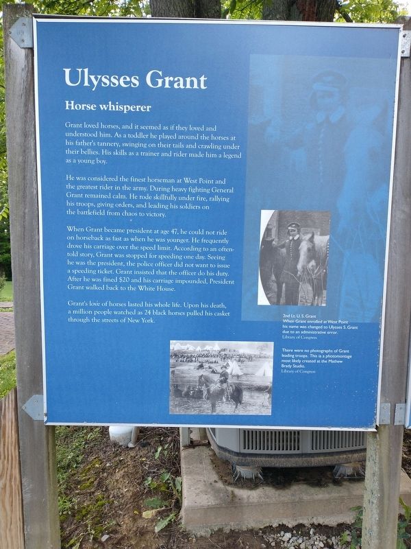 Ulysses Grant Marker. Click for full size. Ulysses Grant Marker image. Click for full size.