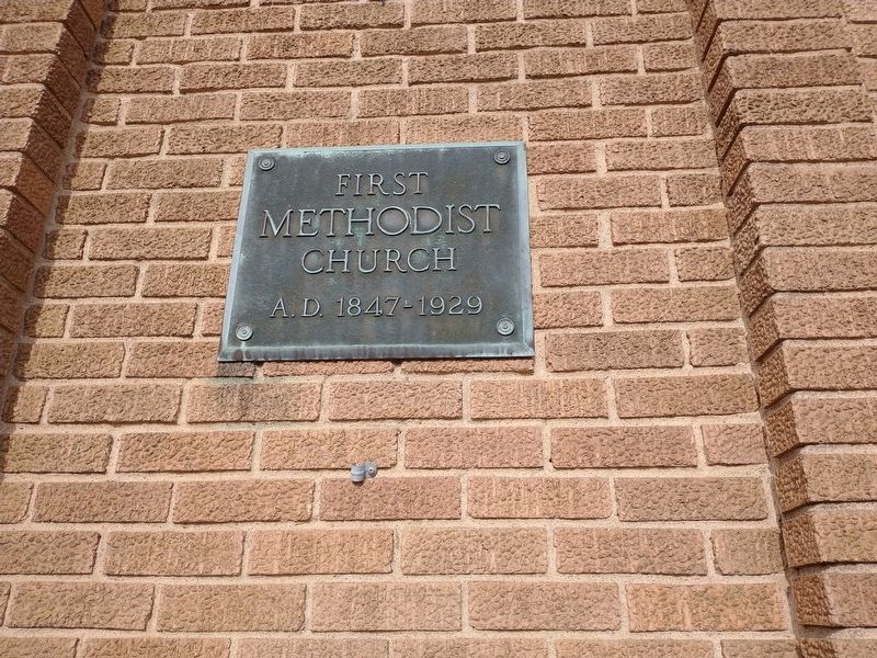 The Georgetown United Methodist Church Marker. Click for full size. The Georgetown United Methodist Church Marker image. Click for full size.