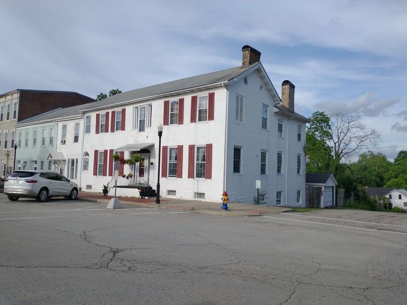The Davis Ammen House Marker. Click for full size. The Davis Ammen House Marker image. Click for full size.