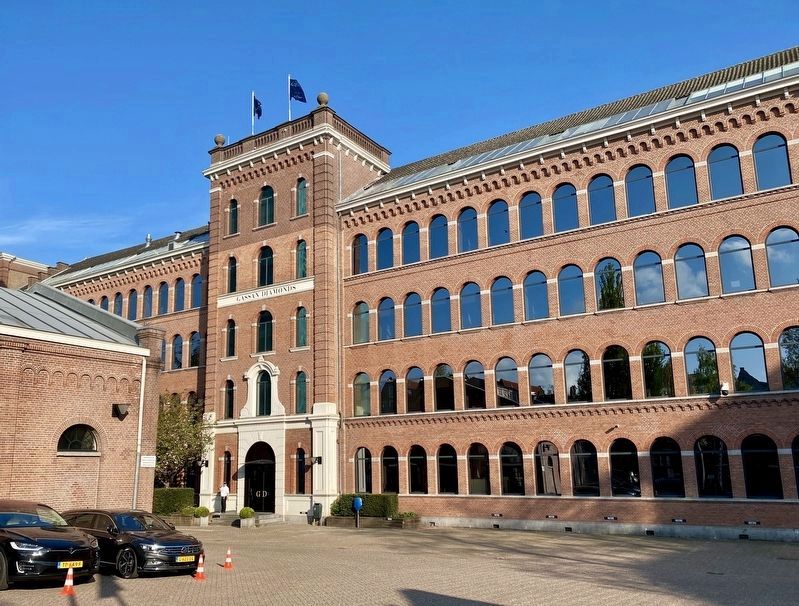 Boas Diamantfabriek (Diamond Factory) Historical Marker