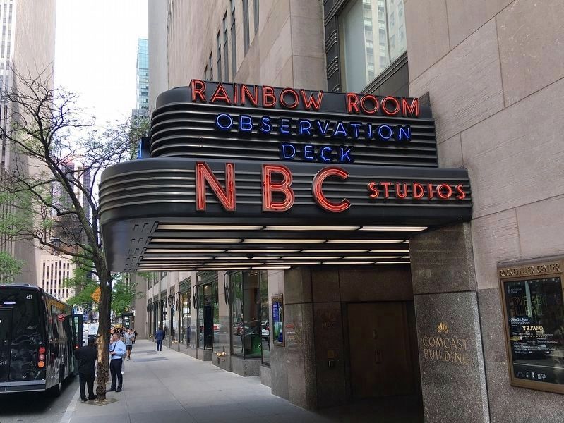 Side Entrance at 30 Rock. Click for full size. Side Entrance at 30 Rock image. Click for full size.