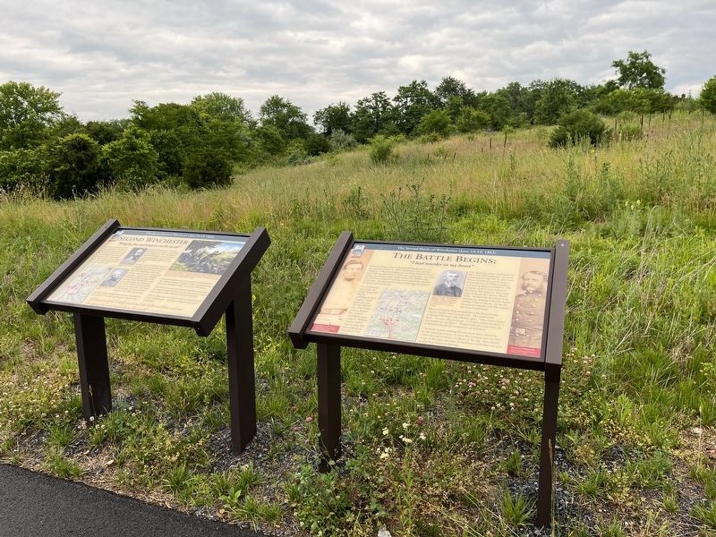 The Second Battle of Winchester (June 13-15, 1863) Marker. Click for full size. The Second Battle of Winchester (June 13-15, 1863) Marker image. Click for full size.