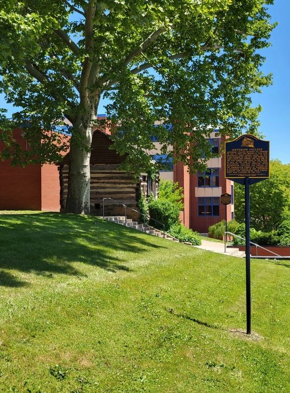 Jefferson College Marker image. Click for full size.