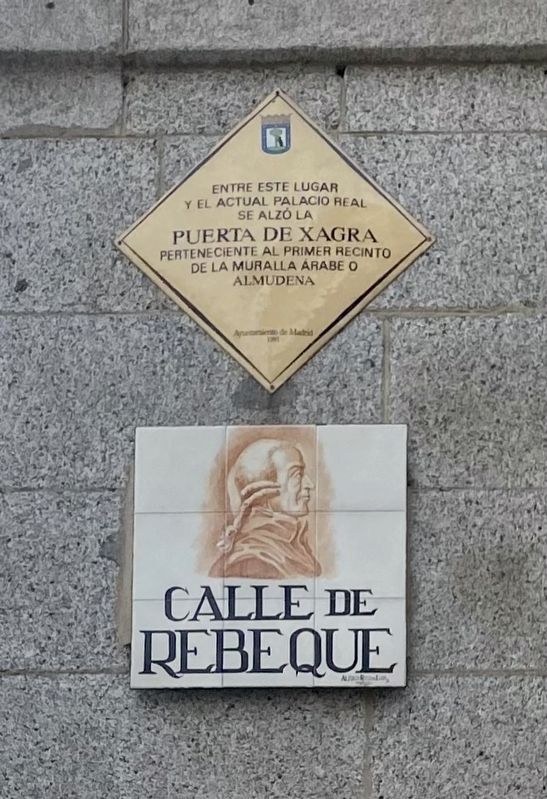 Puerta de Xagra / Xagra Gate Marker image. Click for full size.