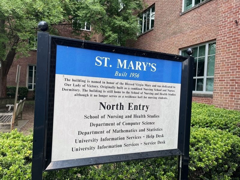 St. Mary's Marker image. Click for full size.