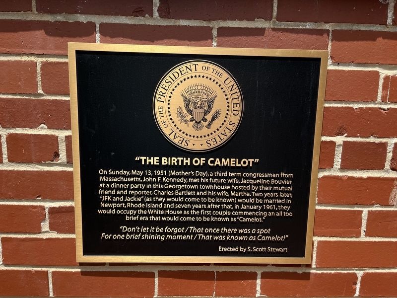 "The Birth of Camelot" Marker. Click for full size. "The Birth of Camelot" Marker image. Click for full size.