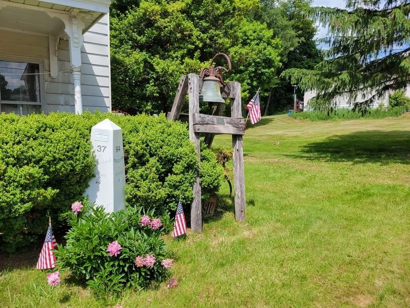 Bell, Cone, and Marker. Click for full size. Bell, Cone, and Marker image. Click for full size.