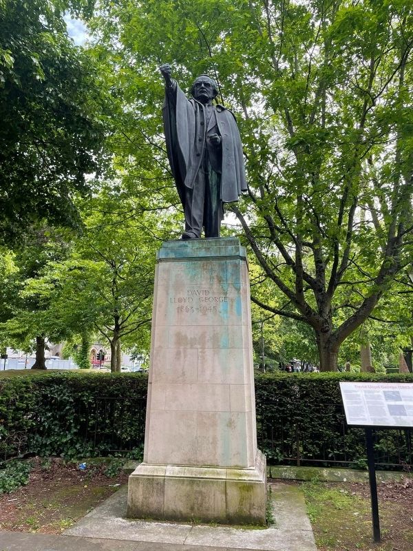 David Lloyd George Marker. Click for full size. David Lloyd George Marker image. Click for full size.