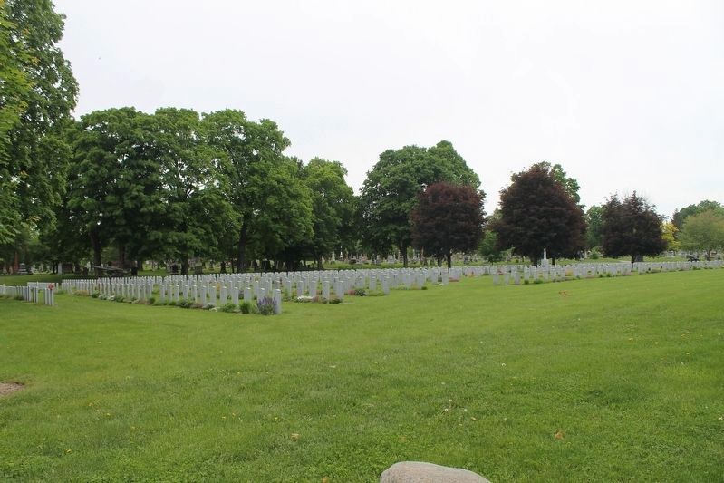 Canada's National Military Cemetery. Click for full size. Canada's National Military Cemetery image. Click for full size.