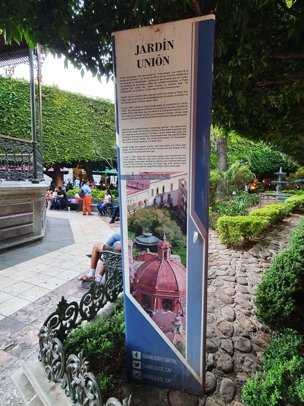 Jard�n Uni�n Marker image. Click for full size.