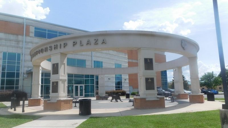 the Tony Clayton Championship Plaza. Click for full size. the Tony Clayton Championship Plaza image. Click for full size.