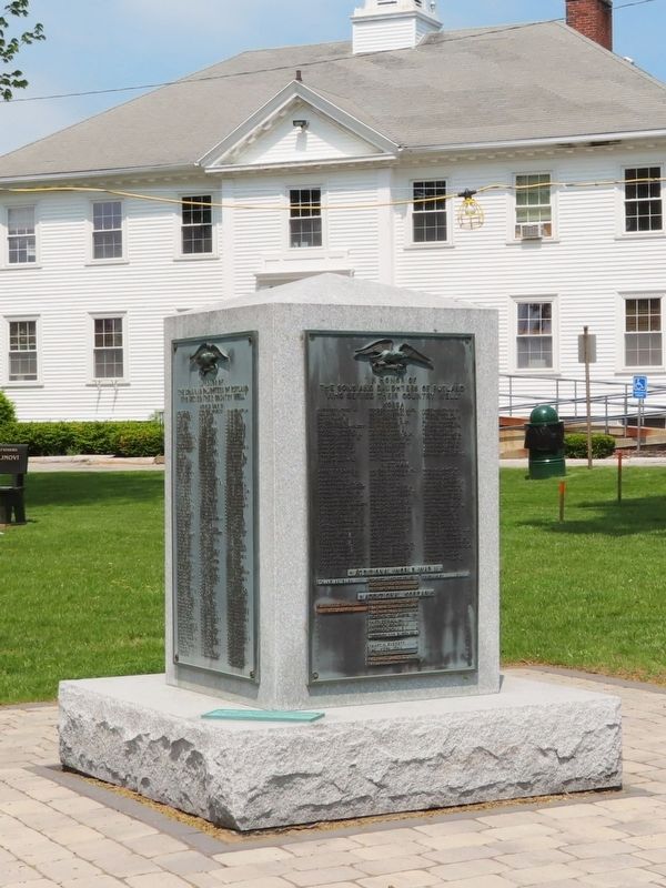 Rutland Veterans Monument. Click for full size. Rutland Veterans Monument image. Click for full size.