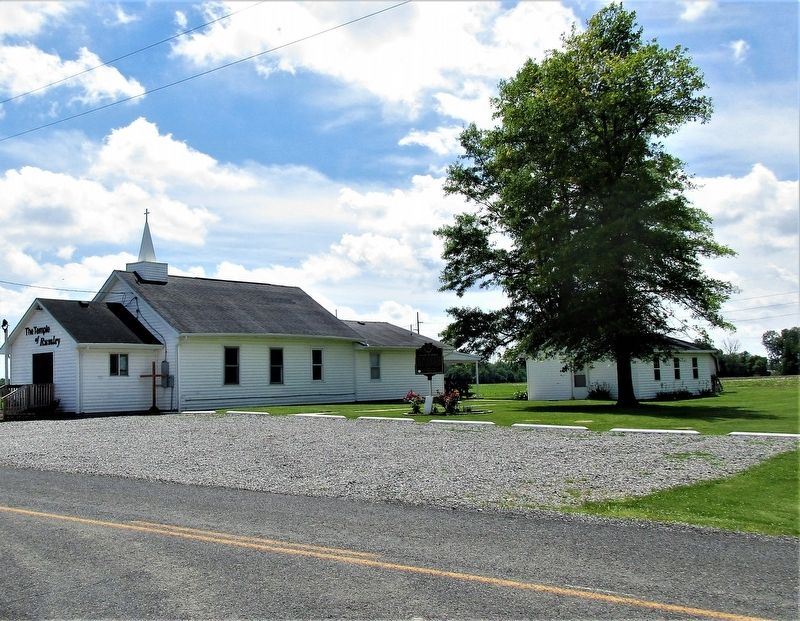 Village of Rumley Marker. Click for full size. Village of Rumley Marker image. Click for full size.