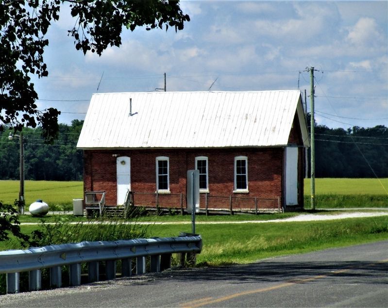The school across Loramie Creek image. Click for full size.