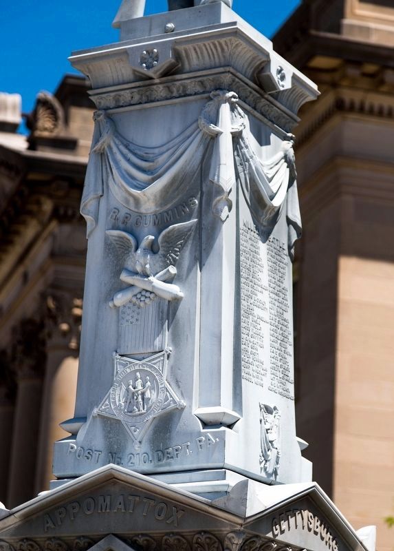Upper Pedestal Front and Right Sides image. Click for full size.