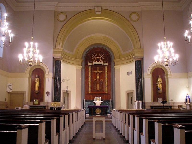 Our Lady of Victory Church interior image. Click for full size.