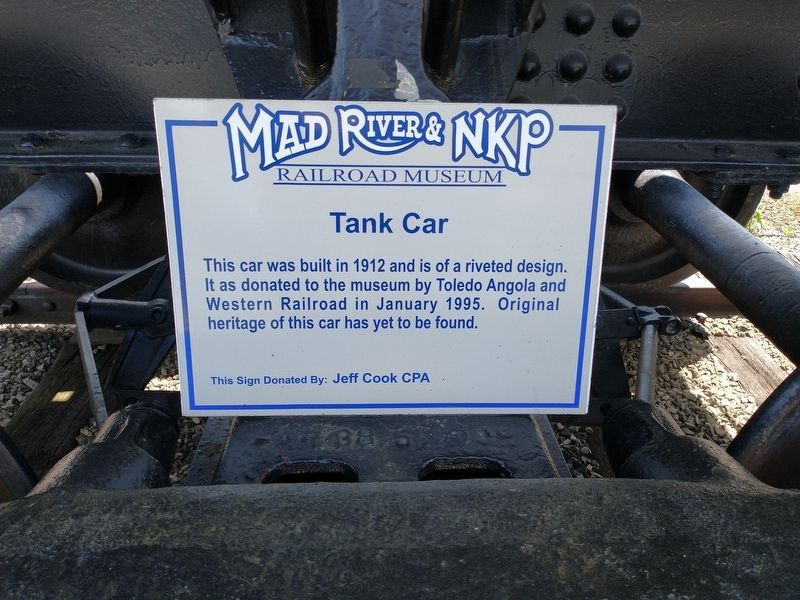 Tank Car Marker image. Click for full size.