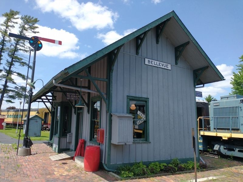 Curtice Depot Marker. Click for full size. Curtice Depot Marker image. Click for full size.