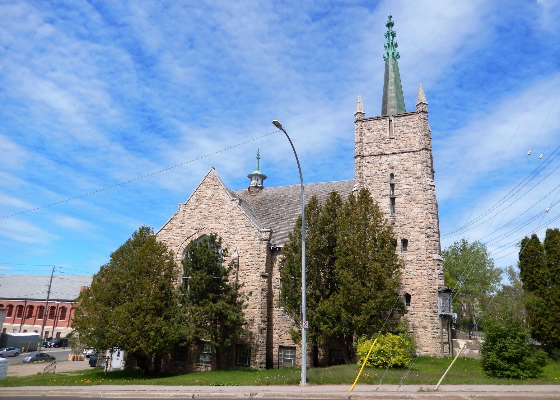 Trinity United Church (<i>east elevation</i>) image. Click for full size.