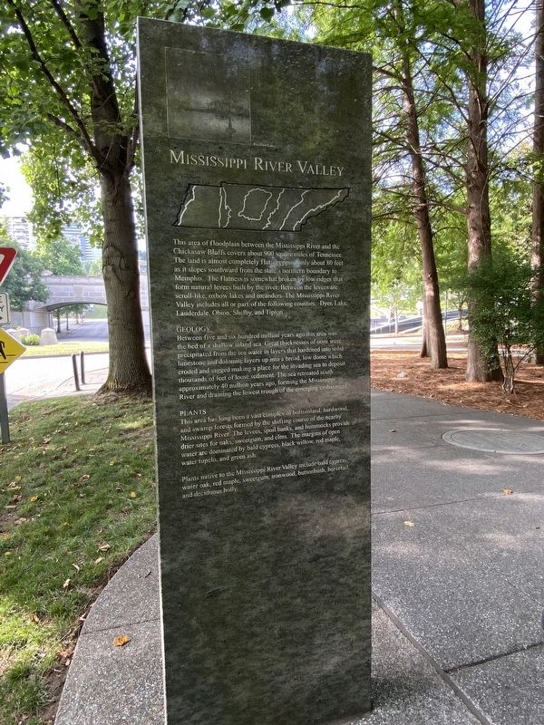 Walkway of the Counties/Mississippi River Valley Marker image. Click for full size.