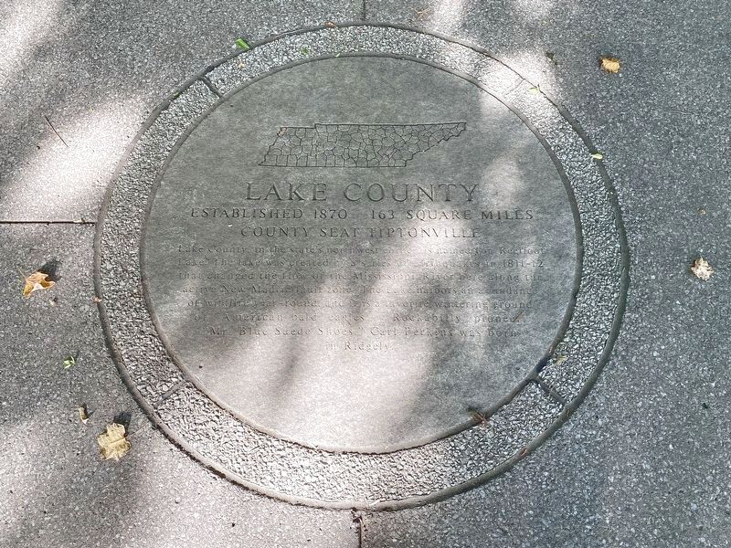 Lake County Marker image. Click for full size.
