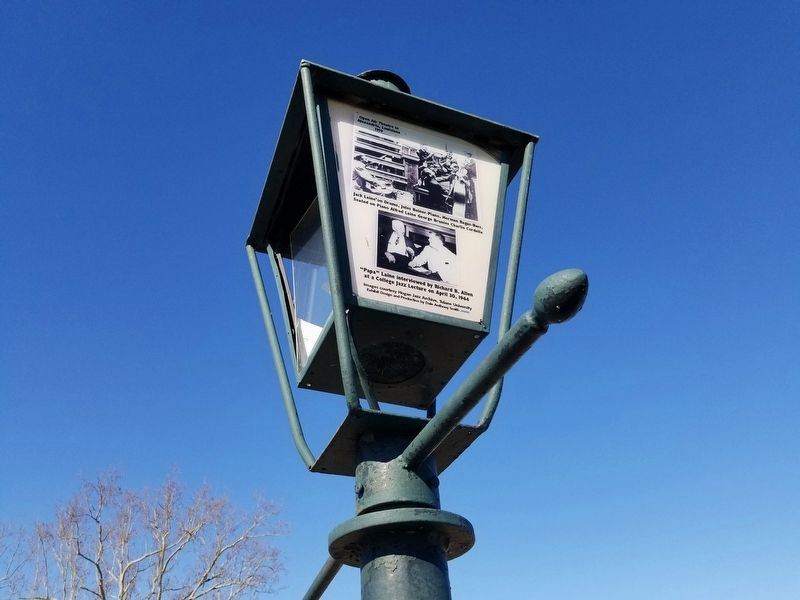 "Papa" Jack Laine Marker. Click for full size. "Papa" Jack Laine Marker image. Click for full size.