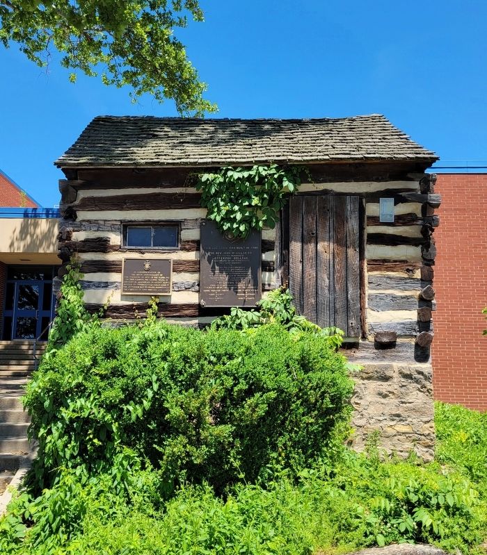 John McMillan's Log Cabin image. Click for full size.