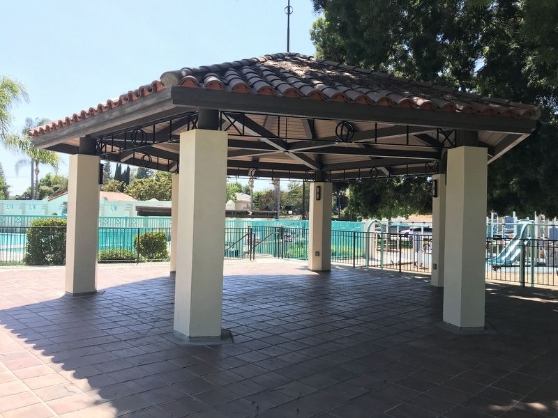 Ralph E. Barnes Bandstand image. Click for full size.