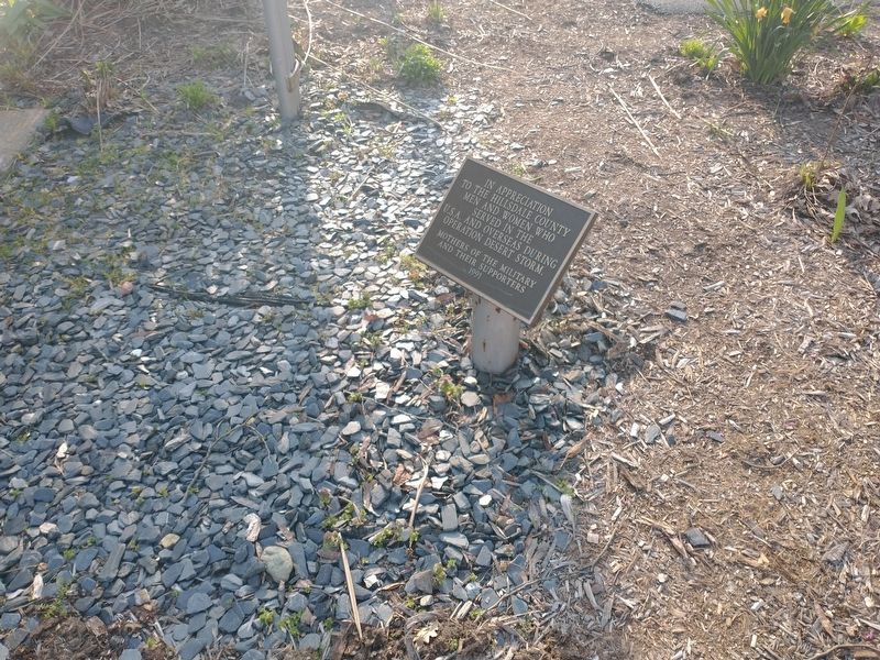 Hillsdale County Desert Storm Memorial. Click for full size. Hillsdale County Desert Storm Memorial image. Click for full size.
