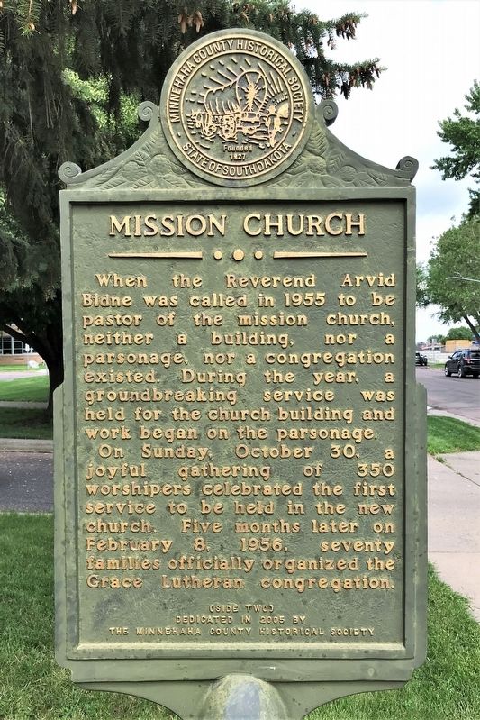 Mission Church Marker <i>(Side two)</i>. Click for full size. Mission Church Marker <i>(Side two)</i> image. Click for full size.