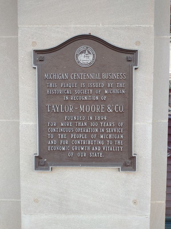 Taylor - Moore & Co. Marker image. Click for full size.