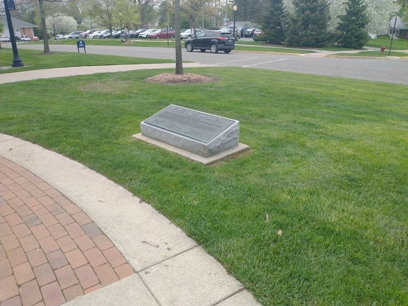 Kresge Plaza Marker. Click for full size. Kresge Plaza Marker image. Click for full size.
