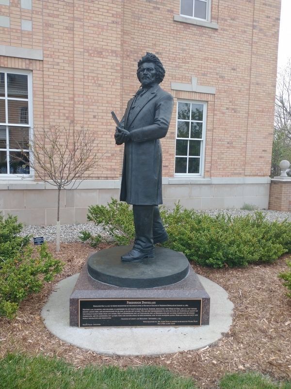 Frederick Douglass Marker. Click for full size. Frederick Douglass Marker image. Click for full size.
