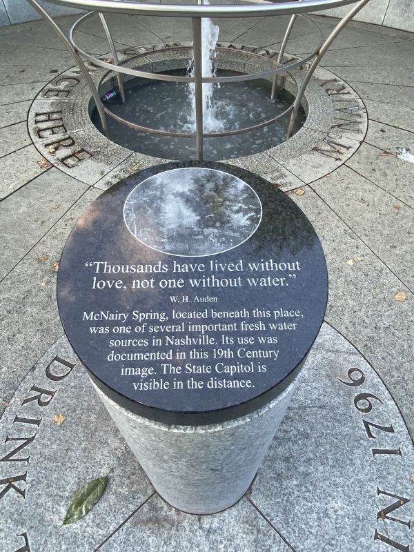 McNairy Spring Marker. Click for full size. McNairy Spring Marker image. Click for full size.