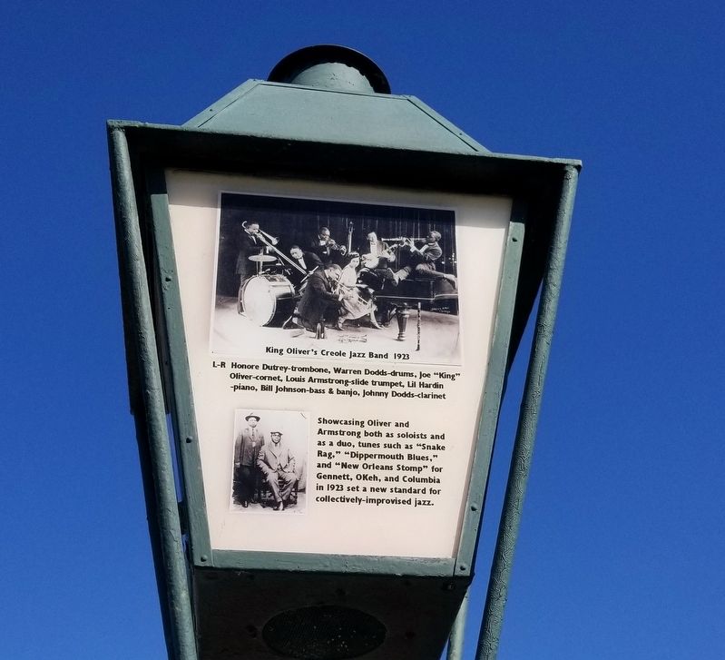 "King" Oliver Marker. Click for full size. "King" Oliver Marker image. Click for full size.