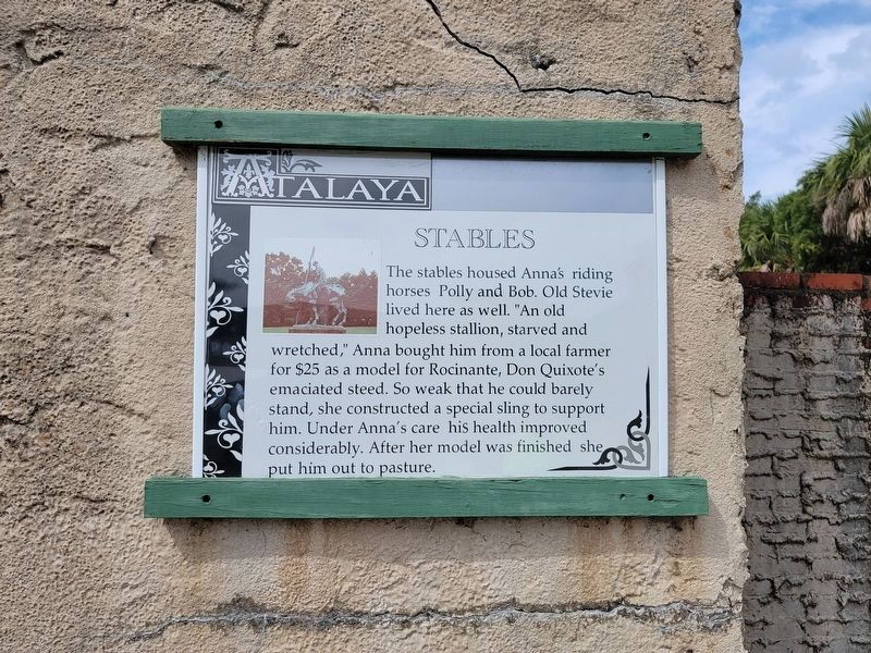 Atalaya Stables Marker image. Click for full size.