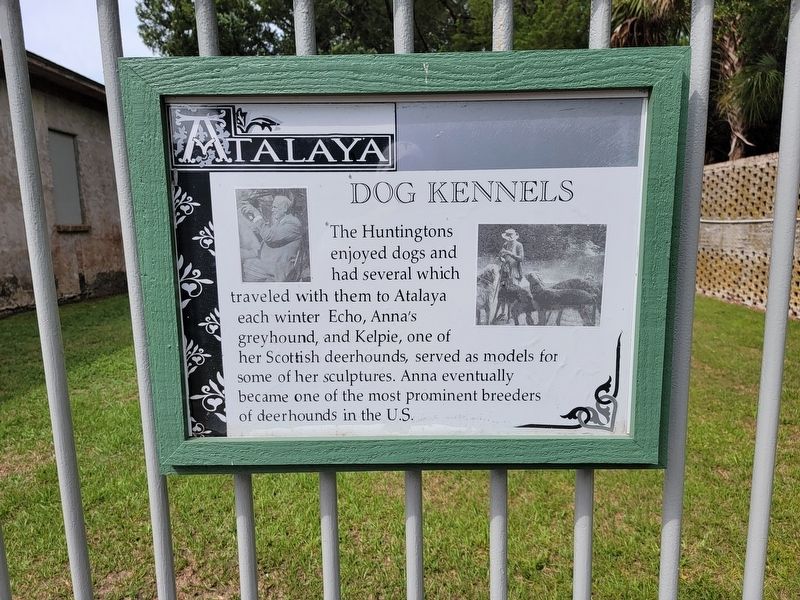 Atalaya Dog Kennels Marker. Click for full size. Atalaya Dog Kennels Marker image. Click for full size.