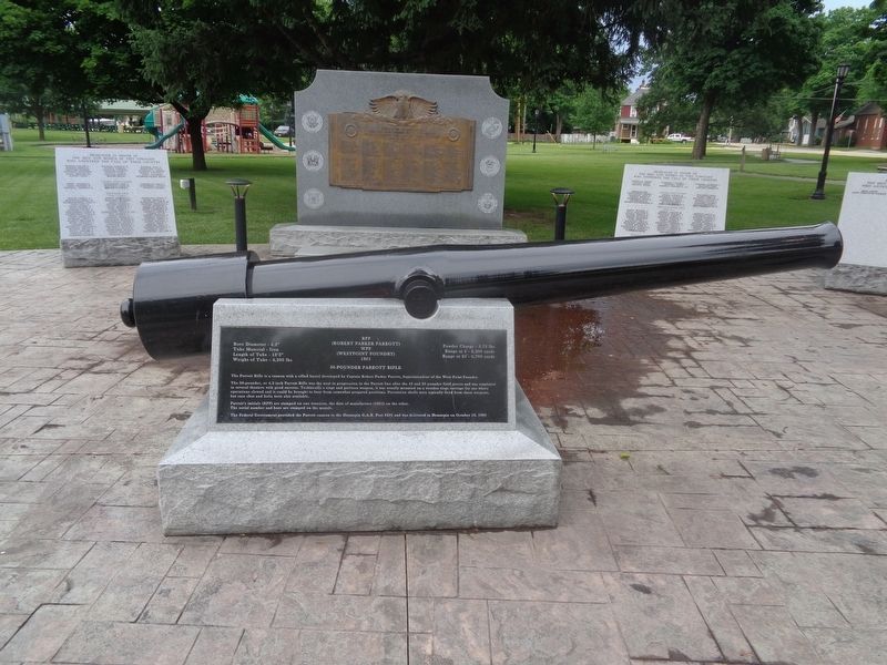 John Wesley Powell / 30-Pounder Parrott Rifle Marker. Click for full size. John Wesley Powell / 30-Pounder Parrott Rifle Marker image. Click for full size.