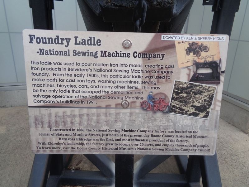 Foundry Ladle Marker. Click for full size. Foundry Ladle Marker image. Click for full size.