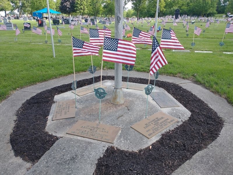World War II Veterans Memorial image. Click for full size.