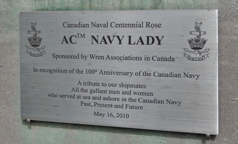 AC Navy Lady Plaque image. Click for full size.