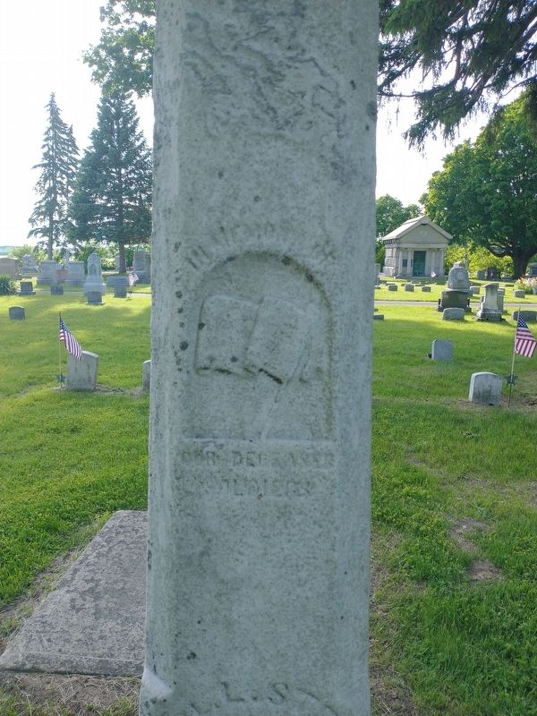 Green Springs Revolutionary War Memorial. Click for full size. Green Springs Revolutionary War Memorial image. Click for full size.