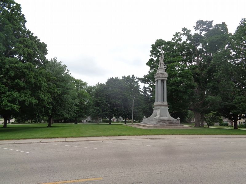 In Memory of Soldiers and Sailors of Boone County Marker. Click for full size. In Memory of Soldiers and Sailors of Boone County Marker image. Click for full size.