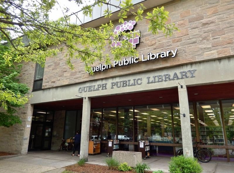 Guelph Public Library / Bibliothque publique de Guelph image. Click for full size.