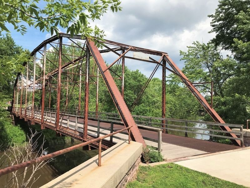 Cherry Rock Bridge, from the west image. Click for full size.