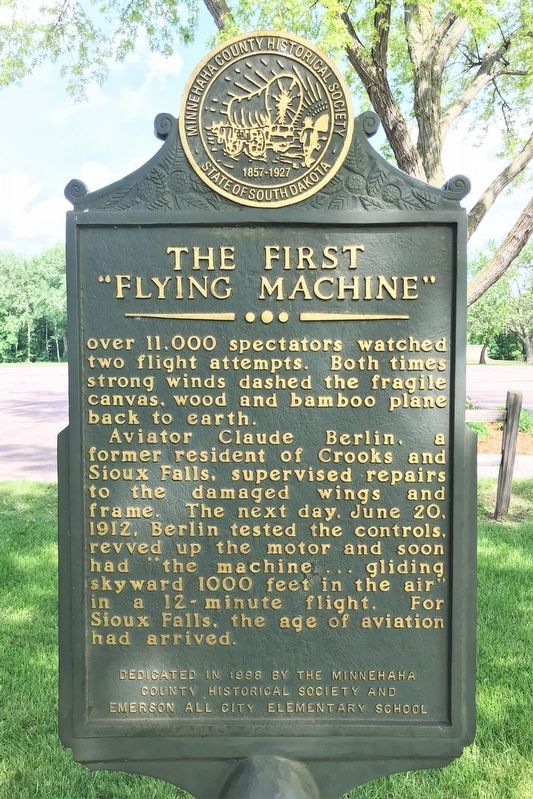 The First "Flying Machine" Marker image. Click for full size.