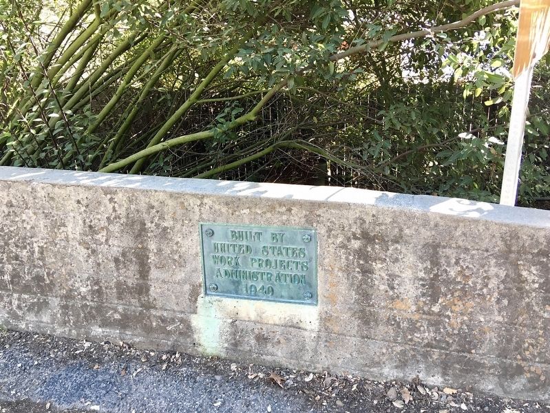 Upper Franklin Canyon Reservoir Marker. Click for full size. Upper Franklin Canyon Reservoir Marker image. Click for full size.