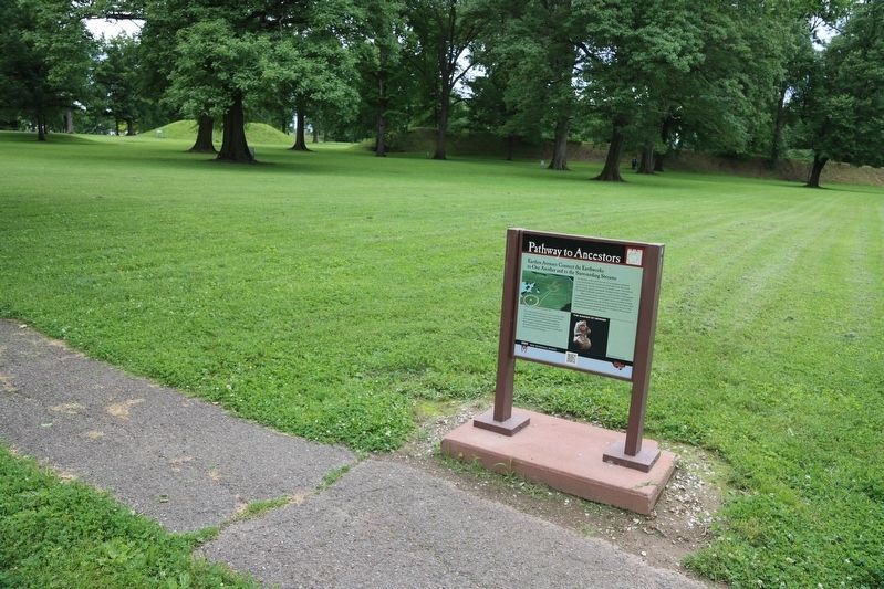 Pathway to Ancestors Marker. Click for full size. Pathway to Ancestors Marker image. Click for full size.